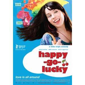  Happy Go Lucky (2008) 27 x 40 Movie Poster Swiss Style A 