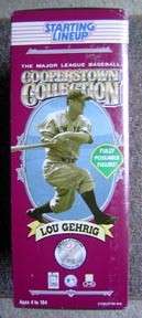 Lou Gehrig Cooperstown Collection Starting Lineup Doll  