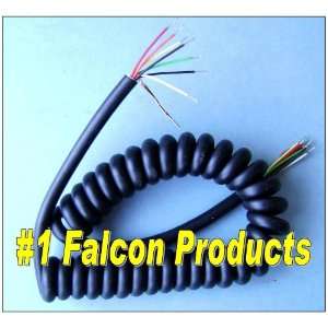  Falcon Products 8 Wire 6 Foot Long Ham Radio Microphone 