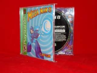Mega Man 8 PS1 PS2 PS3 Capcom Megaman 8 VIII 013388210220  