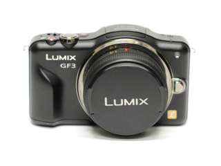 Panasonic LUMIX DMC GF3K Digital Camera Kit w/14mm lens 5025232637393 