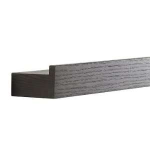  west elm Deep Wood Picture Ledge, 24 Chocolate