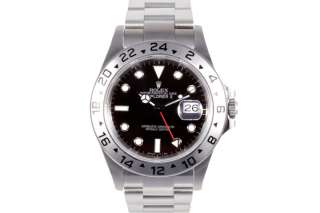 Rolex Stainless Steel   Explorer 2   16570   Black Dial  