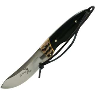 Elk Ridge 440 Stainless Hunting Knife W/ Leather Sheath  
