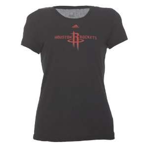  adidas Womens Houston Rockets Cap Sleeve Tissue T shirt 