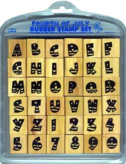 Patriotic Rubber Stamp Alphabet for stampin up cards  