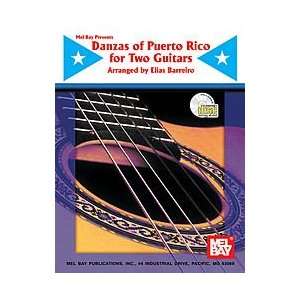  Danzas of Puerto Rico for Two Guitars Book/CD Set: Musical 