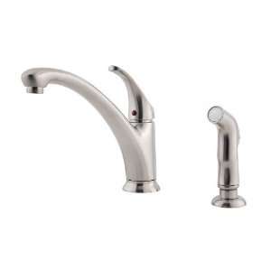   Low Arc Kitchen Faucet with Side Spray WK1 340S: Home Improvement