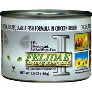  Felidae Platinum Chicken/Turkey/Lamb/Fish In Chicken Broth 