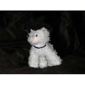   Soft Spot White Kitten With Black Hat Plush Toy Toys & Games