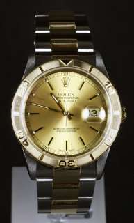 ROLEX DATEJUST MENS SS/18K TURNOGRAPH SPECIAL RRP £5,600  