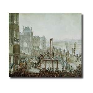   And His Accomplices Place De Grev Giclee Print