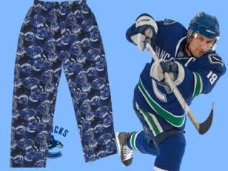Vancouver Canucks Pajamas Leisure Pants Small XLarge  