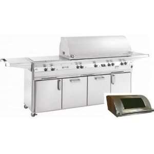   Grill With Power Burner And Magic View Window On Cabinet Cart: Home