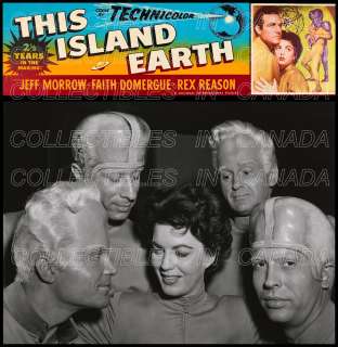 THIS ISLAND EARTH 1955★ Faith Domergue JEFF MORROW Sci Fiction ★12 