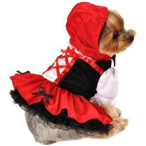  Anit Accessories Red Hood Dress Dog Costume, 8 Inch: Pet 