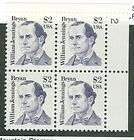 William Jennings Bryan. One hundred stamps. $2 dollars stamps  