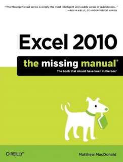   Access 2010 The Missing Manual by Matthew MacDonald 