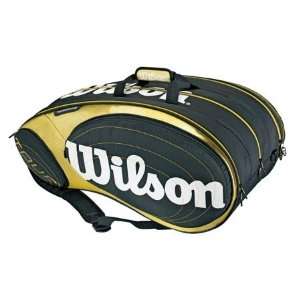  Wilson Tour Gold 15 Pack Bag Wilson Tennis Bags Sports 