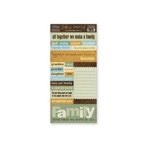  Easy Breezy Accessory Sheets 5.5X12 Family: Arts, Crafts 