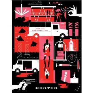  Dexter Limited Edition Season 5 Silk Screen Print