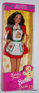 1997 Holiday Treats Brunette Barbie doll  