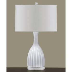  Martha Stewart Venetian Glass 26 High Table Lamp: Home 