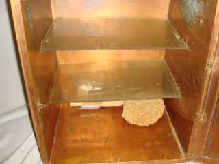 Large Copper In Wall Box Cigar Humidor  