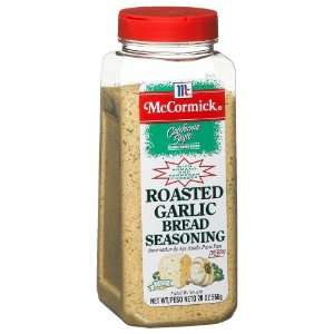 McCormick Roasted Garlic Bread Seasoning, 20 Ounce Plastic Bottle