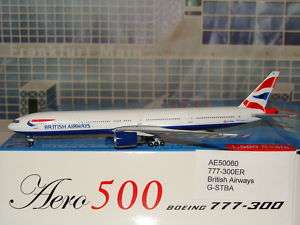 Aero 500 British Airways B777  300ER G STBA 1/500 **Free S&H**  