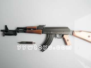   FIRE FULL METAL AK 47 Rifle WEAPON MODEL 8 INCHES NEW IN BOX  