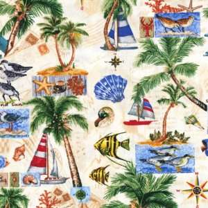  Wild Palms quilt fabric by Wilmington Prints 35658 147 