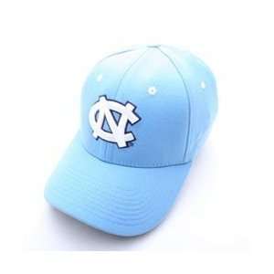   Carolina Tar Heels Logo Flex Fit Hat (Light Blue)