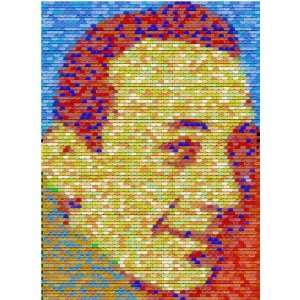  Pee Wee Herman Candy 8.5 X 11 mosaic print: Everything 