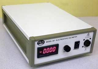 TREK 347 DC Stable Electrostatic Voltmeter   Model # 347 3 L CE  