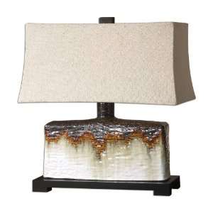 Uttermost 22 Adelanto Lamps Textured Ceramic Base Finished In An 