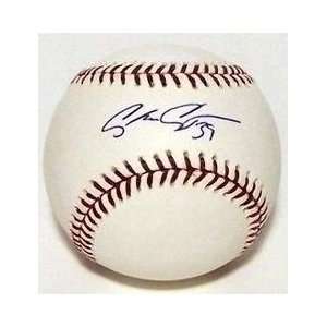  Chris Capuano Signed Official MLB Baseball: Sports 