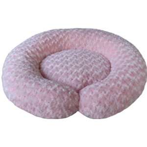  Baby Pink Rose Cuddle Dog Bed: Pet Supplies