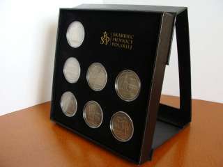 POLAND 2009 ANCIENT WONDERS 7 COINS SET 3 Oz SILVER  