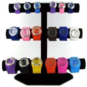  Slap Watches With Counter Display Case Pack 72: Sports 