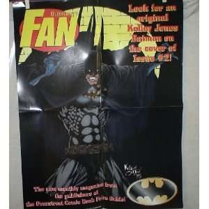  Vintage 1990s Batman Comic Shop Poster Overstreet Approx 