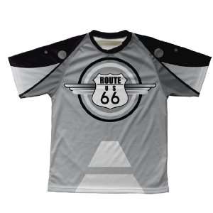 Route 66 Technical T Shirt for Men: Sports & Outdoors