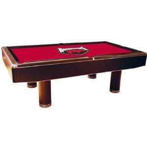 Arkansas Razorback Billiard Pool Table Felt  Sports 
