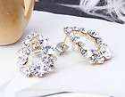 New Design Korea Stylish Stud CZ earrin