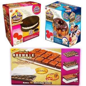   BIG TOP DONUT AND BIG TOP COOKIE ULTIMATE BAKING SET (YOU GET ALL 3