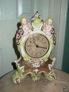 WM.L Gilbert Model 100 Porcelain Clock Winsted, Conn  