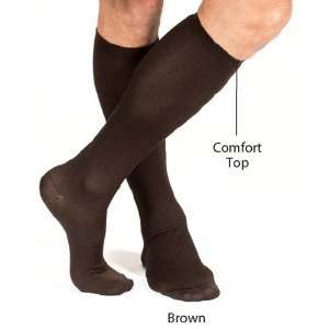   Plus™ Firm Support Ribbed Dress Sock for Men: Health & Personal Care