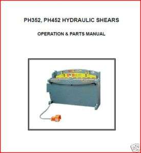 PEXTO PH352, PH452 HYDRAULIC SHEARS  