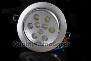 Warm white LED Ceiling Spot Light Bulb Power:9x1W LED Lumens 