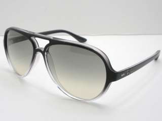 Ray Ban 4125 823/32 Gray Gradient Aviator Sunglasses  